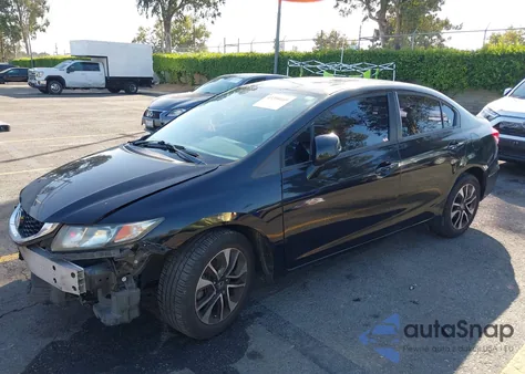 2013 Honda Civic Ex from USA, damaged, VIN 19XFB2F8XDE218988